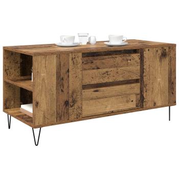 Couchtisch Altholz 102 x 44,5 x 50 cm Holzwerkstoff