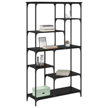 Bücherregal 5 Ebenen 99 x 35,5 x 176 cm Holzwerkstoff