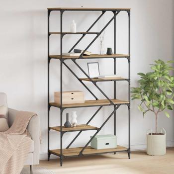 ARDEBO.de - Bücherregal 9 Ebenen 91 x 36 x 176 cm Holzwerkstoff