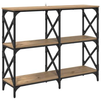 Konsolentisch Artisan-Eiche 100 x 28 x 80,5 cm Holzwerkstoff