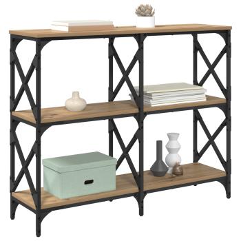 Konsolentisch Artisan-Eiche 100 x 28 x 80,5 cm Holzwerkstoff