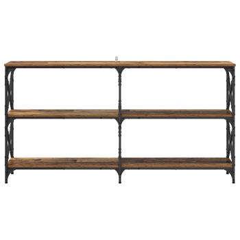 Konsolentisch Altholz 156 x 28 x 80,5 cm Holzwerkstoff