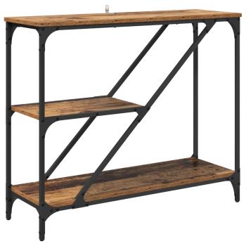 Konsolentisch Altholz 88,5 x 30 x 75 cm Holzwerkstoff