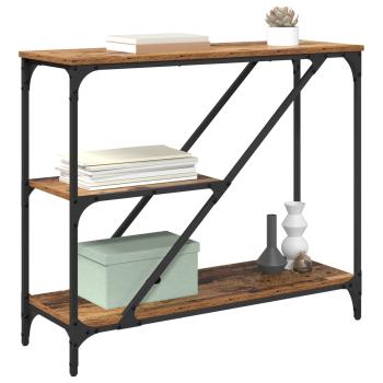 Konsolentisch Altholz 88,5 x 30 x 75 cm Holzwerkstoff