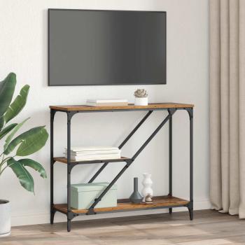 Konsolentisch Altholz 88,5 x 30 x 75 cm Holzwerkstoff