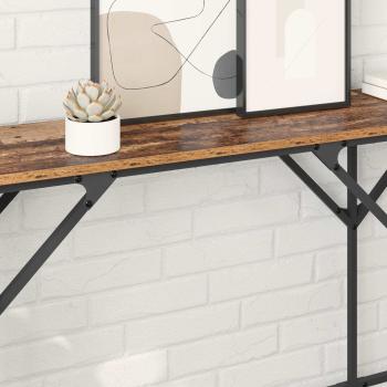 Konsolentisch Altholz 180 x 30 x 75 cm Holzwerkstoff