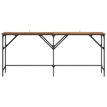 Konsolentisch Altholz 180 x 30 x 75 cm Holzwerkstoff