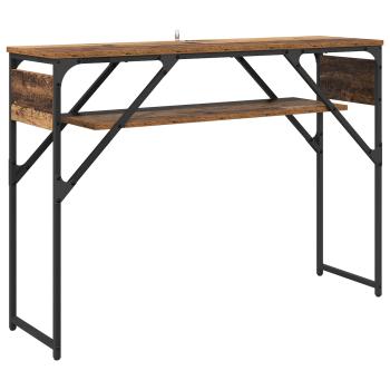 Konsolentisch Altholz Holzwerkstoff 105x30x75cm
