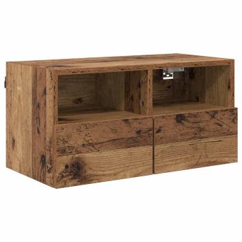 TV-Wandschrank 60 x 30 x 30 cm Altholz Holzwerkstoff