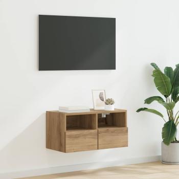 ARDEBO.de - TV-Wandschrank 60 x 30 x 30 cm Artisan-Eiche Holzwerkstoff