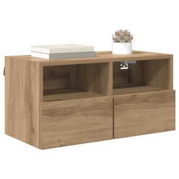 TV-Wandschrank 60 x 30 x 30 cm Artisan-Eiche Holzwerkstoff