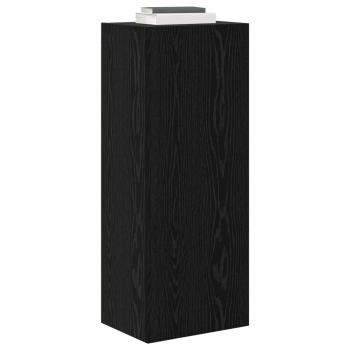TV-Wandschrank 40,5 x 30 x 102 cm Schwarz Eichen-Optik