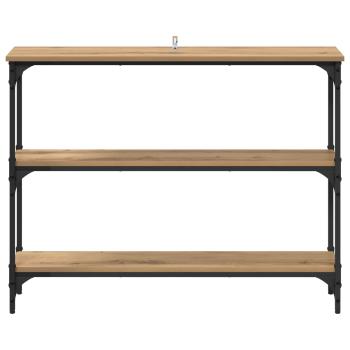 Konsolentisch Artisan-Eiche 100 x 22,5 x 75 cm Holzwerkstoff