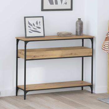 ARDEBO.de - Konsolentisch Artisan-Eiche 100 x 29 x 75 cm Holzwerkstoff