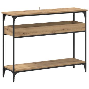 Konsolentisch Artisan-Eiche 100 x 29 x 75 cm Holzwerkstoff