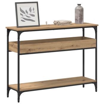 Konsolentisch Artisan-Eiche 100 x 29 x 75 cm Holzwerkstoff