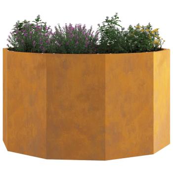 Pflanzkübel Rostig 90 x 90 x 50 cm Wetterfeststahl