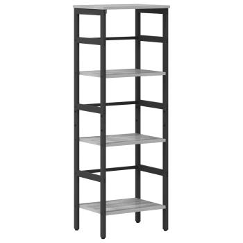 Bücherregal 3 Ebenen 40 x 29,5 x 115 cm Holzwerkstoff