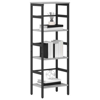 Bücherregal 3 Ebenen 40 x 29,5 x 115 cm Holzwerkstoff