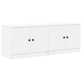 Stauraum-Schranks für Hochbett 2 stk. Weiß 66 x 35 x 48 cm