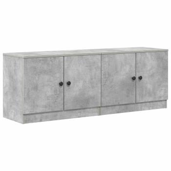 Stauraum-Schranks für Hochbett 2 stk. Betongrau 66 x 35 x 48 cm
