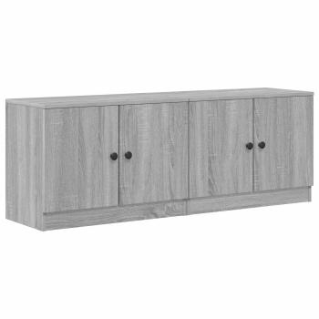 Stauraum-Schranks für Hochbett 2 stk. Grau Sonoma
