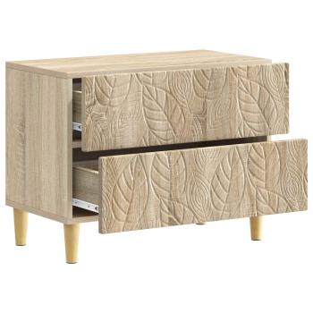 Nachttisch Sonoma-Eiche 62 x 34,5 x 48 cm Holzwerkstoff