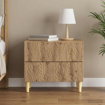 ARDEBO.de - Nachttisch Artisan-Eiche 62 x 34,5 x 48 cm Holzwerkstoff