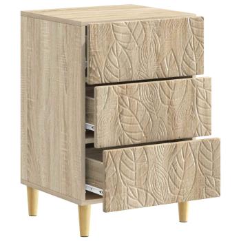Nachttisch Sonoma-Eiche 43 x 39,5 x 66,5 cm Holzwerkstoff