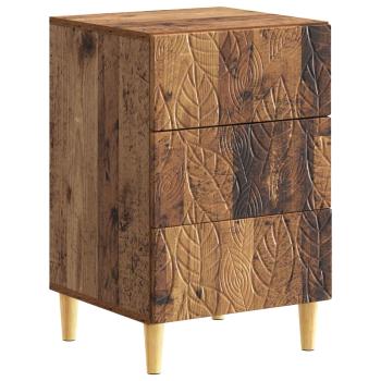 Nachttisch Altholz 43 x 39,5 x 66,5 cm Holzwerkstoff