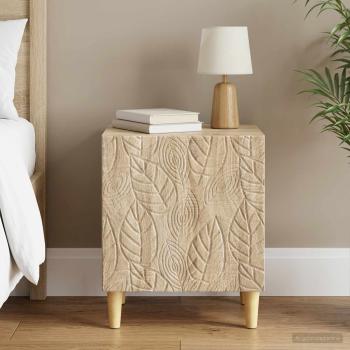 ARDEBO.de - Nachttisch Sonoma-Eiche 43 x 34,5 x 50 cm Holzwerkstoff