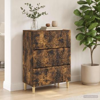 Schubladenschrank Geräucherte Eiche 66 x 34,5 x 90 cm