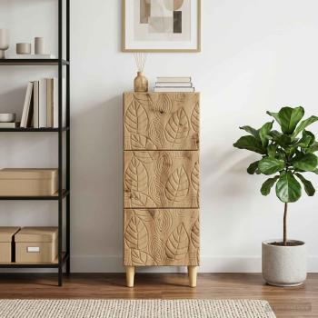 ARDEBO.de - Schubladenschrank 33 x 34,5 x 90 cm Holzwerkstoff Artisan-Eiche