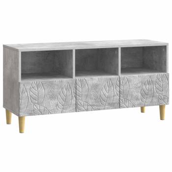 TV-Schränk 102 x 34,5 x 50 cm Betongrau Holzwerkstoff