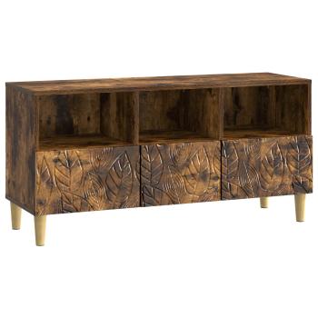 TV-Schränk 102 x 34,5 x 50 cm Räuchereiche Holzwerkstoff