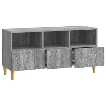 TV-Schränk 102 x 34,5 x 50 cm Sonoma-Grau Holzwerkstoff