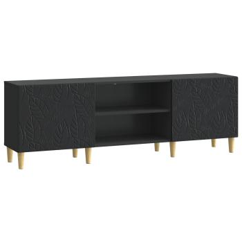 TV-Schränk 150 x 31 x 50 cm Schwarz Holzwerkstoff