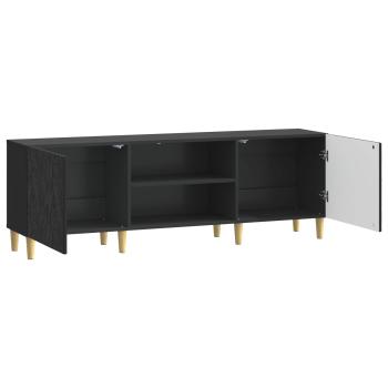 TV-Schränk 150 x 31 x 50 cm Schwarz Holzwerkstoff