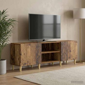 TV-Schränk 150 x 31 x 50 cm Altholz Holzwerkstoff