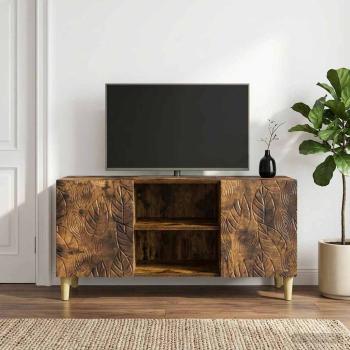 TV-Schränk 102 x 34,5 x 50 cm Geräucherte Eiche Holzwerkstoff