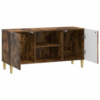 TV-Schränk 102 x 34,5 x 50 cm Geräucherte Eiche Holzwerkstoff