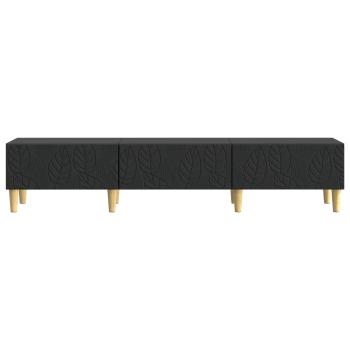TV-Schränk 147 x 34,5 x 30 cm Schwarz Holzwerkstoff