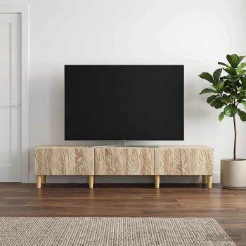 ARDEBO.de - TV-Schränk 147 x 34,5 x 30 cm Sonoma-Eiche Holzwerkstoff