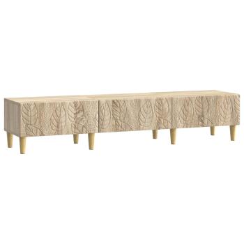 TV-Schränk 147 x 34,5 x 30 cm Sonoma-Eiche Holzwerkstoff