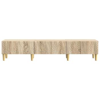 TV-Schränk 147 x 34,5 x 30 cm Sonoma-Eiche Holzwerkstoff