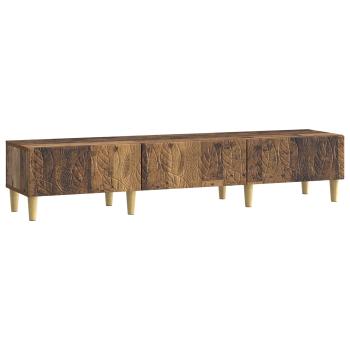 TV-Schränk 147 x 34,5 x 30 cm Altholz Holzwerkstoff