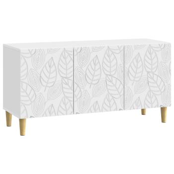 TV-Schränk 99 x 34,5 x 50 cm Weiß Holzwerkstoff