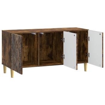 TV-Schränk 99 x 34,5 x 50 cm Räuchereiche Holzwerkstoff
