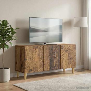 TV-Schränk 99 x 34,5 x 50 cm Altholz Holzwerkstoff