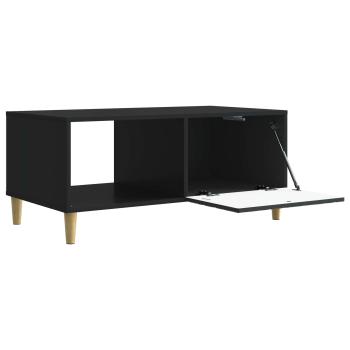 Couchtisch Schwarz 90 x 50 x 40 cm Holzwerkstoff